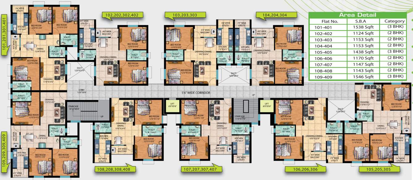 Images for Cluster Plan of Shuvam Palace