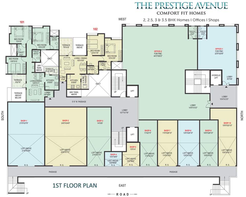 Images for Cluster Plan of Sanjeevani Prestige Avenue