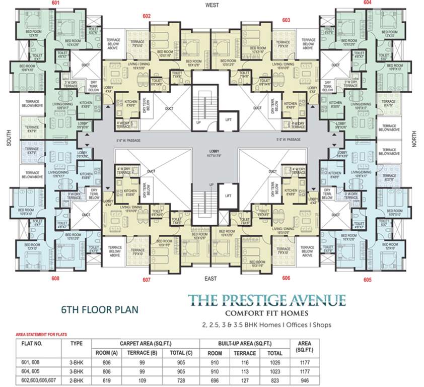 Images for Cluster Plan of Sanjeevani Prestige Avenue