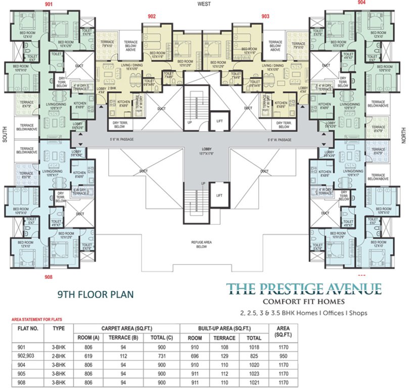 Images for Cluster Plan of Sanjeevani Prestige Avenue