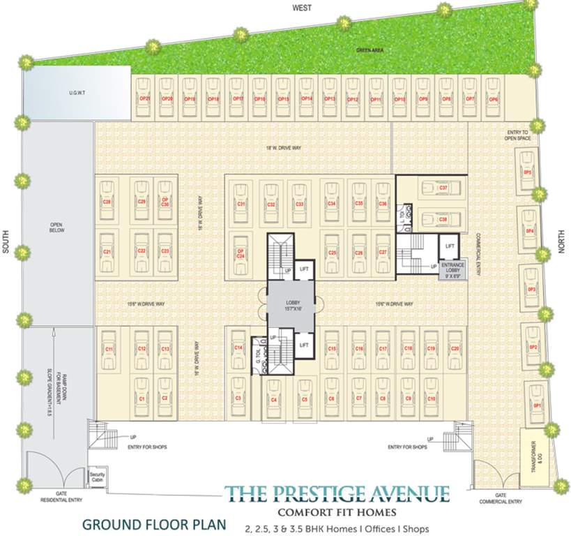 Images for Cluster Plan of Sanjeevani Prestige Avenue