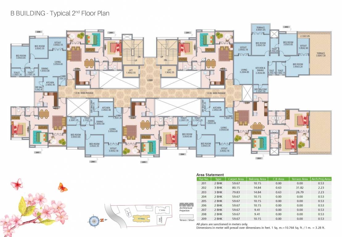  altius Building C Cluster Plan