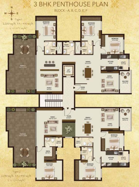  salvador Tower 1 Cluster Plan