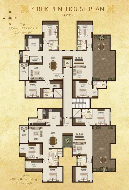  salvador Tower 1 Cluster Plan