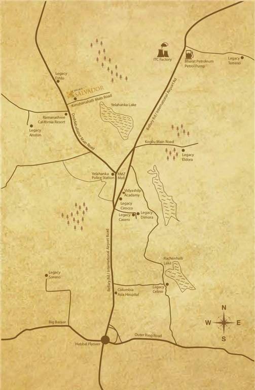  salvador Images for Location Plan of Legacy Salvador