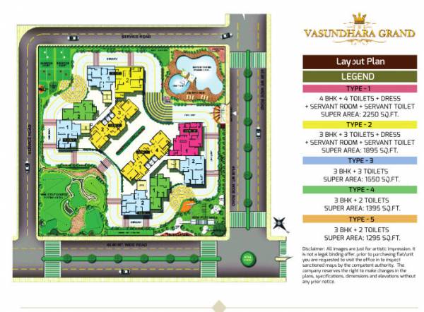 Layout Plan the-vasundhara-grand Layout Plan