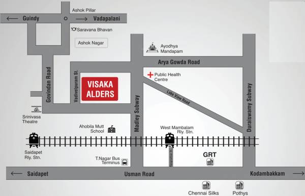 Images for Location Plan of Visaka Builders Alder