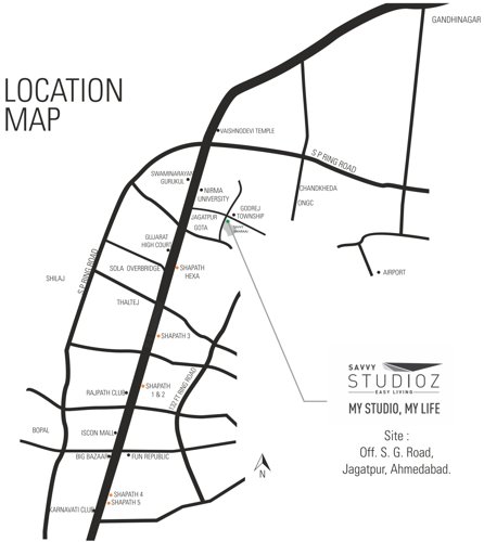 Images for Location Plan of Savvy Studioz
