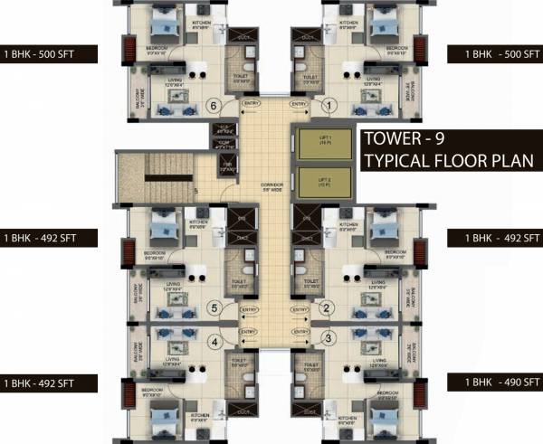 Images for Cluster Plan of Salarpuria Sattva Anugraha Images for Cluster Plan of Salarpuria Sattva Anugraha