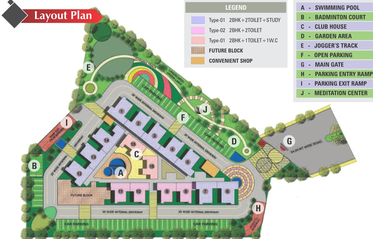 Images for Layout Plan of Himalaya Dev Heights