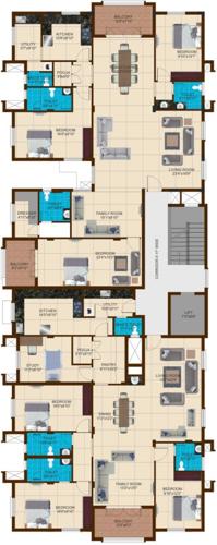 Images for Cluster Plan of Pricol Urban Ville