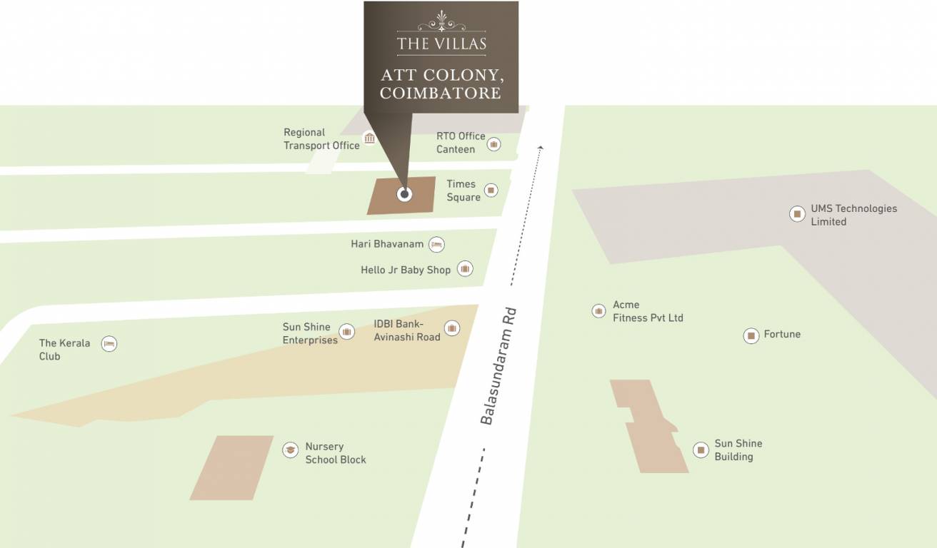 Images for Location Plan of Pricol The Villas