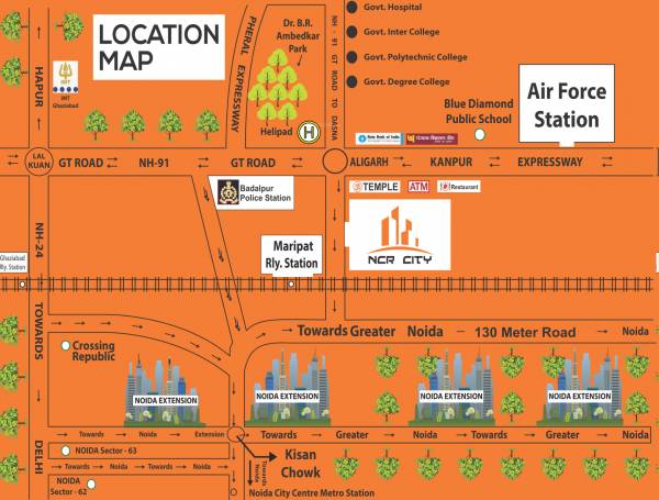 Images for Location Plan of Himalaya NCR City Images for Location Plan of Himalaya NCR City