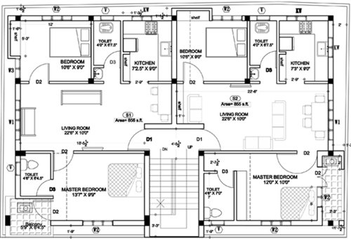 Images for Cluster Plan of Anu Sri Manmada Flats Images for Cluster Plan of Anu Sri Manmada Flats