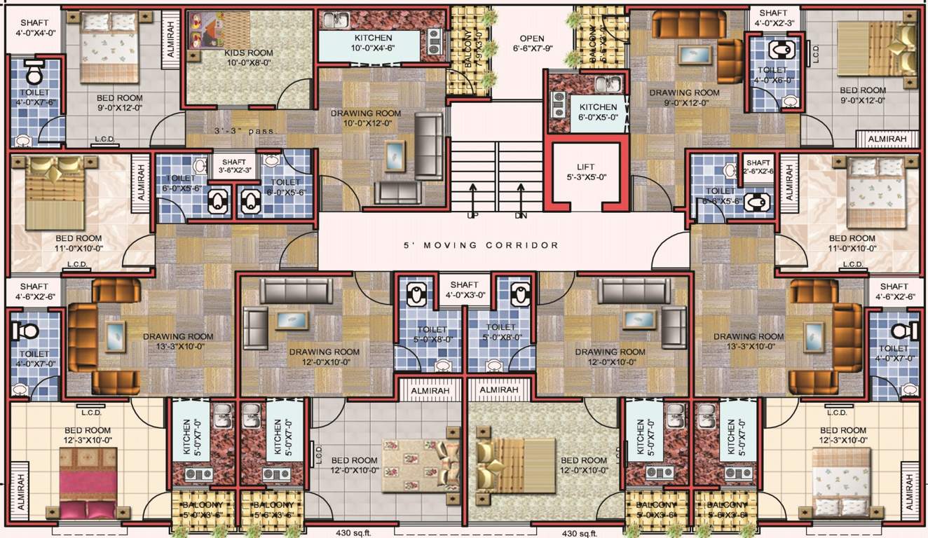 Images for Cluster Plan of Arsh Green Heights