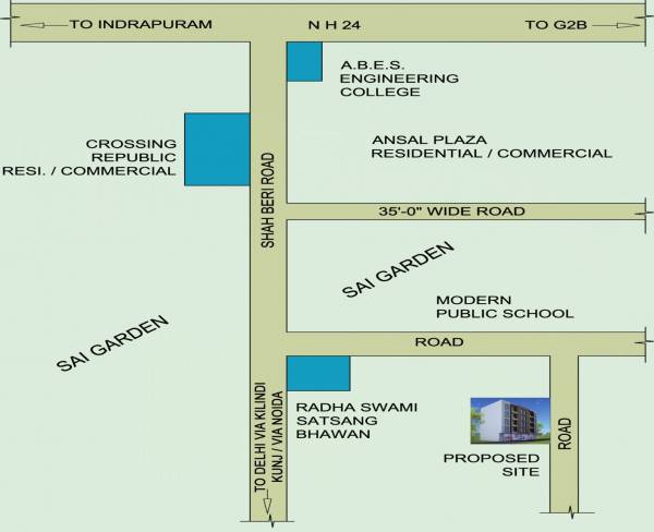 Images for Location Plan of Arsh Green Heights Images for Location Plan of Arsh Green Heights