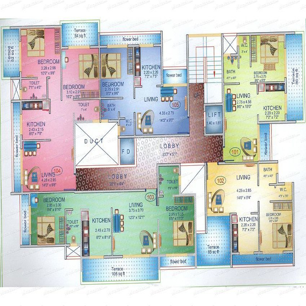  chandra-darshan-hill-view Chandra Darshan Hill View Cluster Plan