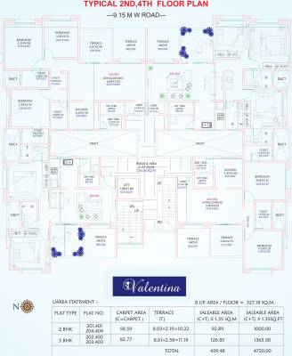 Images for Cluster Plan of Kalaapi Valentina
