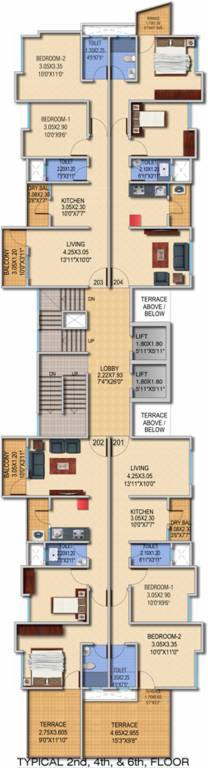 Images for Cluster Plan of Shantama Narayans Octave