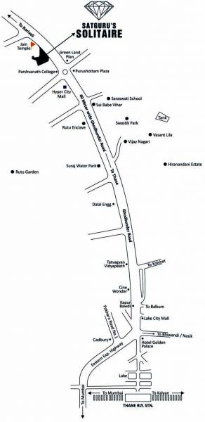 Images for Location Plan of Satguru Solitaire