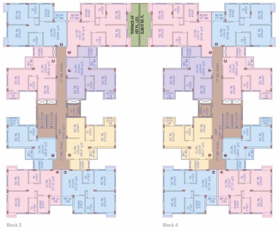 Images for Cluster Plan of Riya Oxford Square