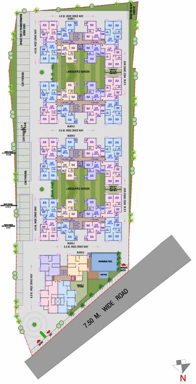 Images for Master Plan of Riya Oxford Square