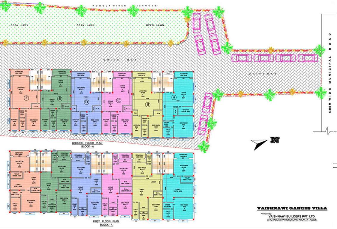 Images for Layout Plan of Vaishnawi Ganges Villa