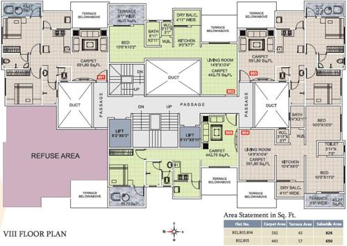 Images for Cluster Plan of Sanskar Heights heights Images for Cluster Plan of Sanskar Heights