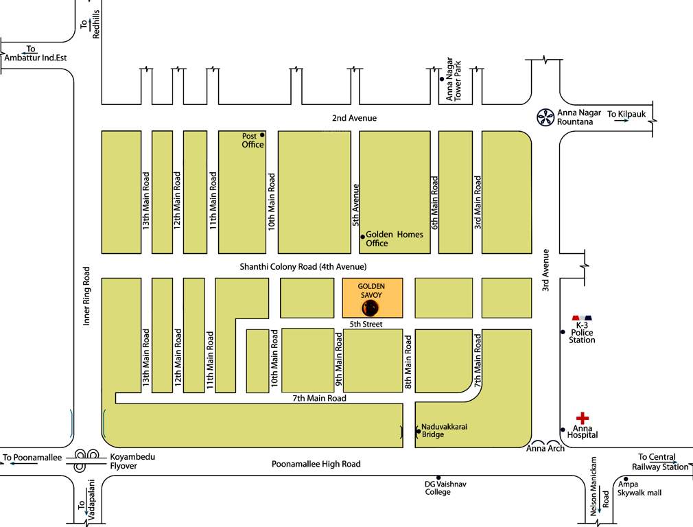  savoy Images for Location Plan of Golden Savoy
