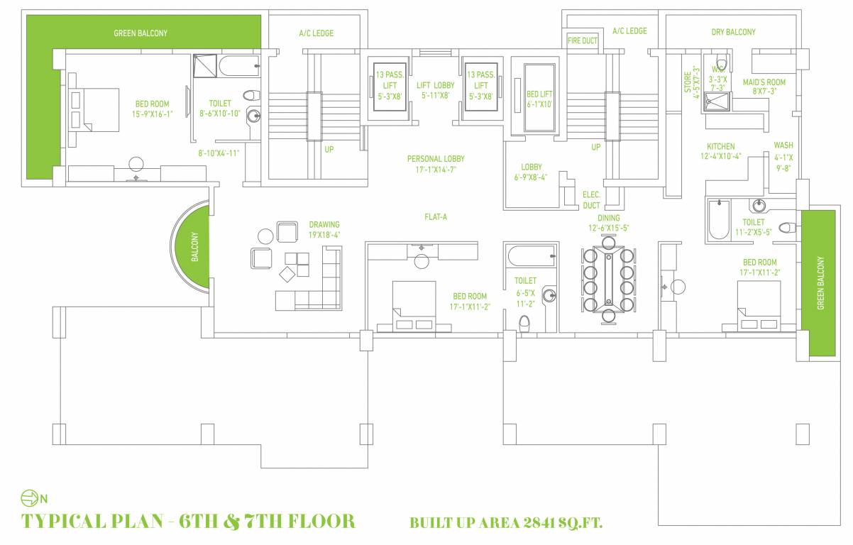 Images for Cluster Plan of Amit Realty and Shree RSH Group Signature