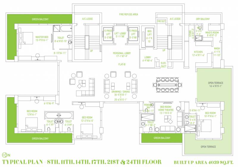 Images for Cluster Plan of Amit Realty and Shree RSH Group Signature