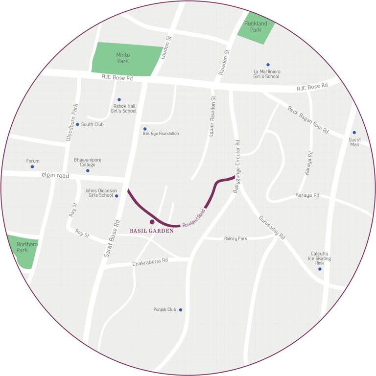 Images for Location Plan of Amit Realty and Shree RSH Group Basil Garden