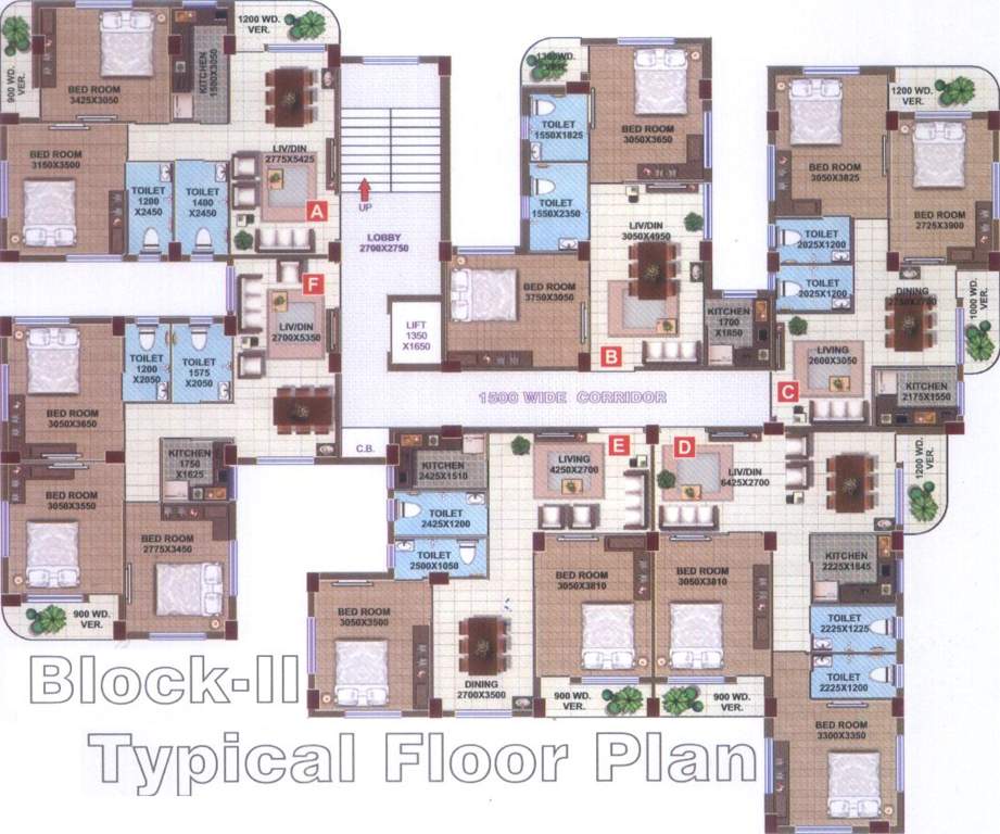 Images for Cluster Plan of Orchid Gangour Residency