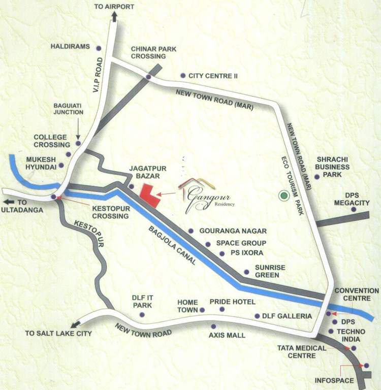 Images for Location Plan of Orchid Gangour Residency