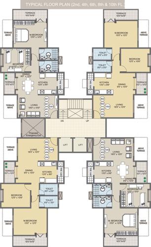 Images for Cluster Plan of MY La Foyer Images for Cluster Plan of MY La Foyer