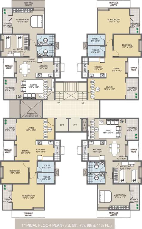 Images for Cluster Plan of MY La Foyer