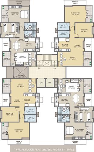 Images for Cluster Plan of MY La Foyer Images for Cluster Plan of MY La Foyer