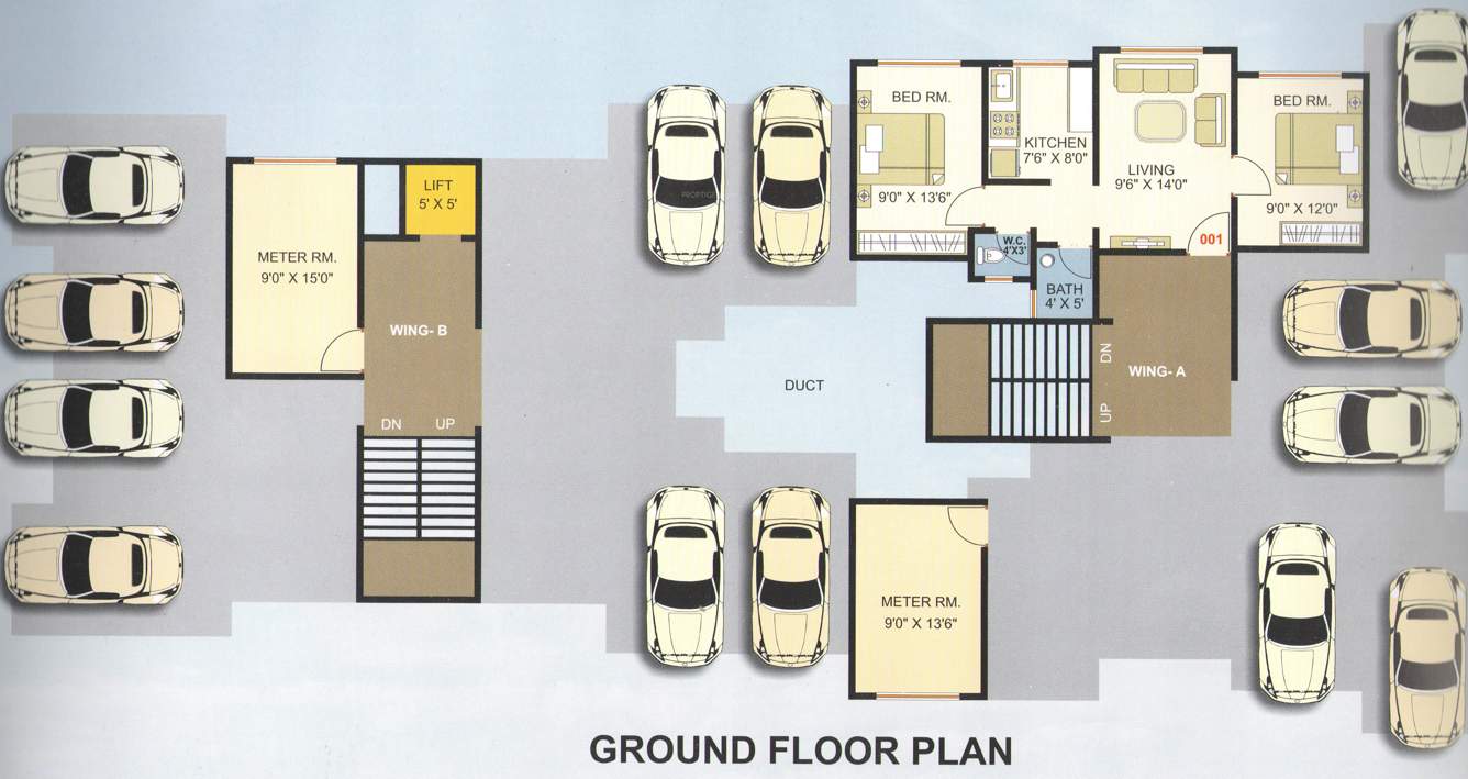  vatika Images for Cluster Plan of Vedant Vatika