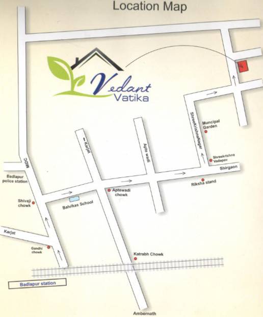  vatika Images for Location Plan of Vedant Vatika