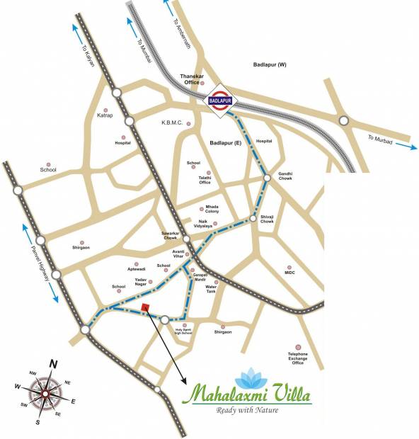 Images for Location Plan of Shree Mahalaxmi Mahalaxmi Villa