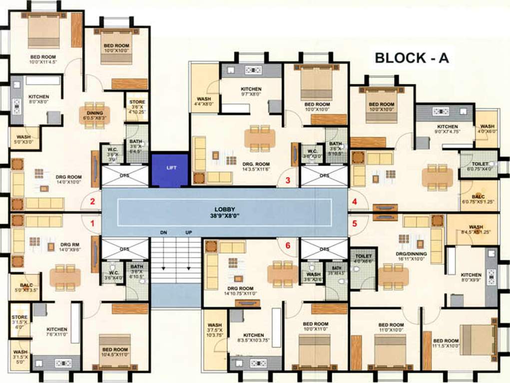 Images for Cluster Plan of ADP Shayam Sundar Residency
