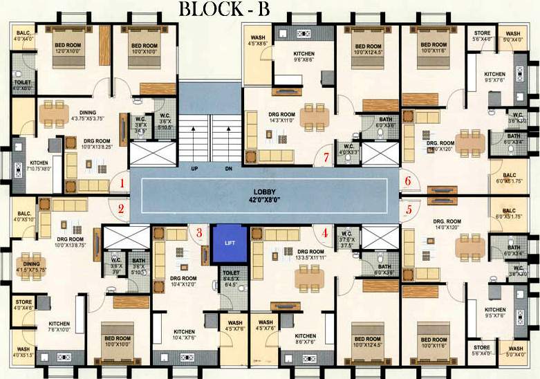 Images for Cluster Plan of ADP Shayam Sundar Residency