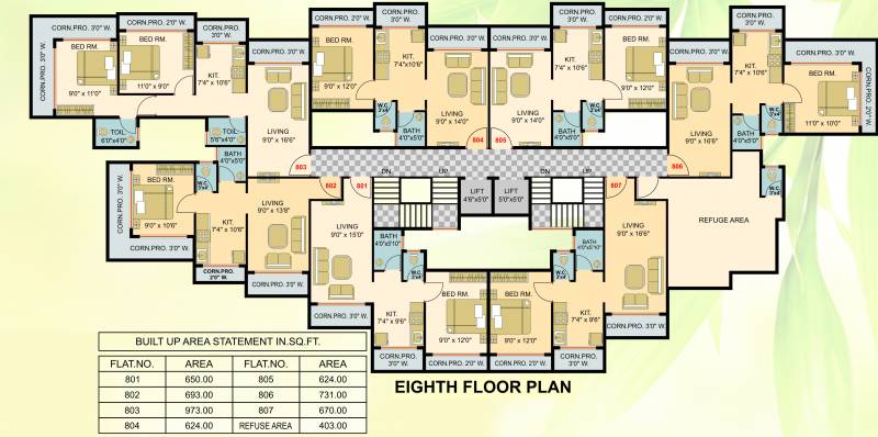 Images for Cluster Plan of Krishna Om Krishna Heights