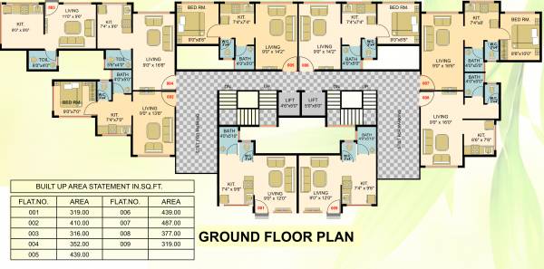 Images for Cluster Plan of Krishna Om Krishna Heights