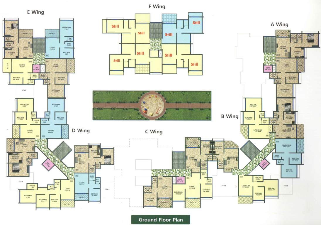 Images for Cluster Plan of  Mahalaxmi Paradise