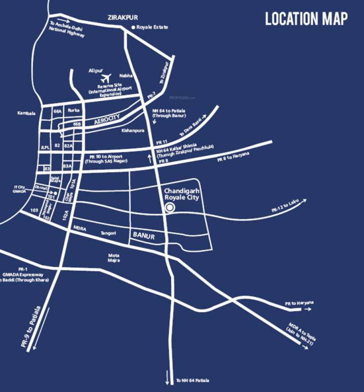 Images for Location Plan of Balaji Royale City Plots