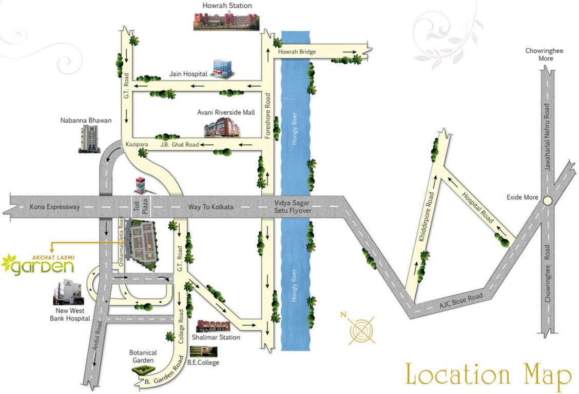  laxmi garden Images for Location Plan of Akchat Laxmi Garden