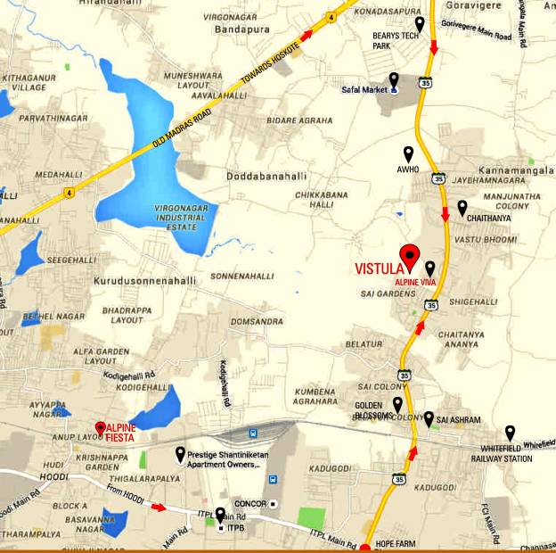  vistula Images for Location Plan of Alpine Vistula