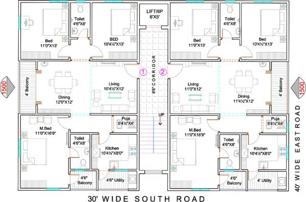 Images for Cluster Plan of  Vasathi