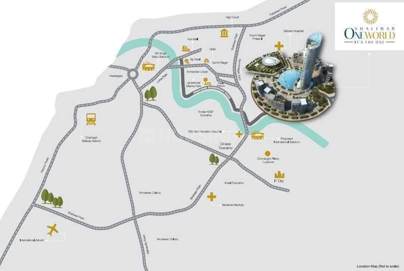 oneworld vista Images for Location Plan of Shalimar Vista